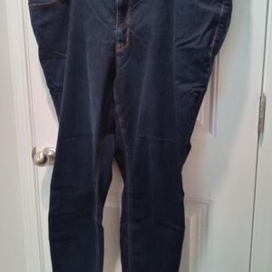 Old Navy Plus Size 26 Rockstar Super Skinny Blue Jeans